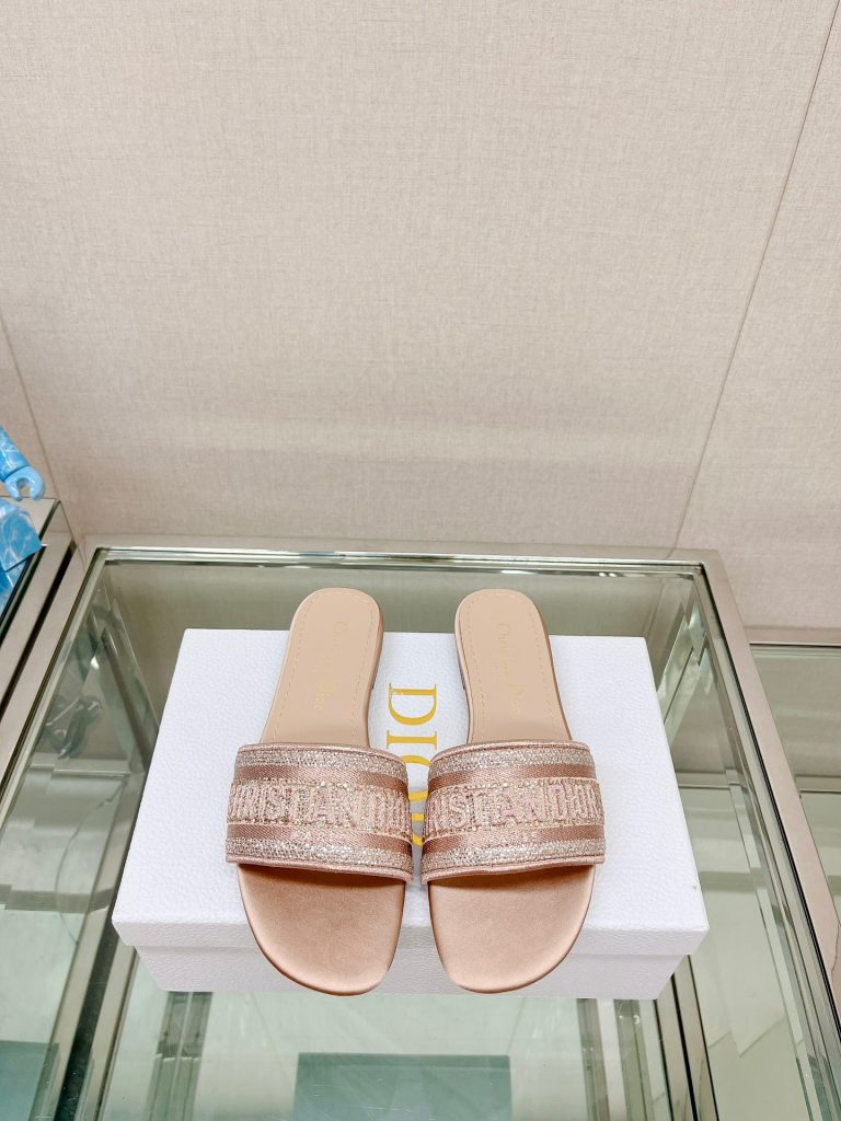 DIOR Dway embroidered sandals for women