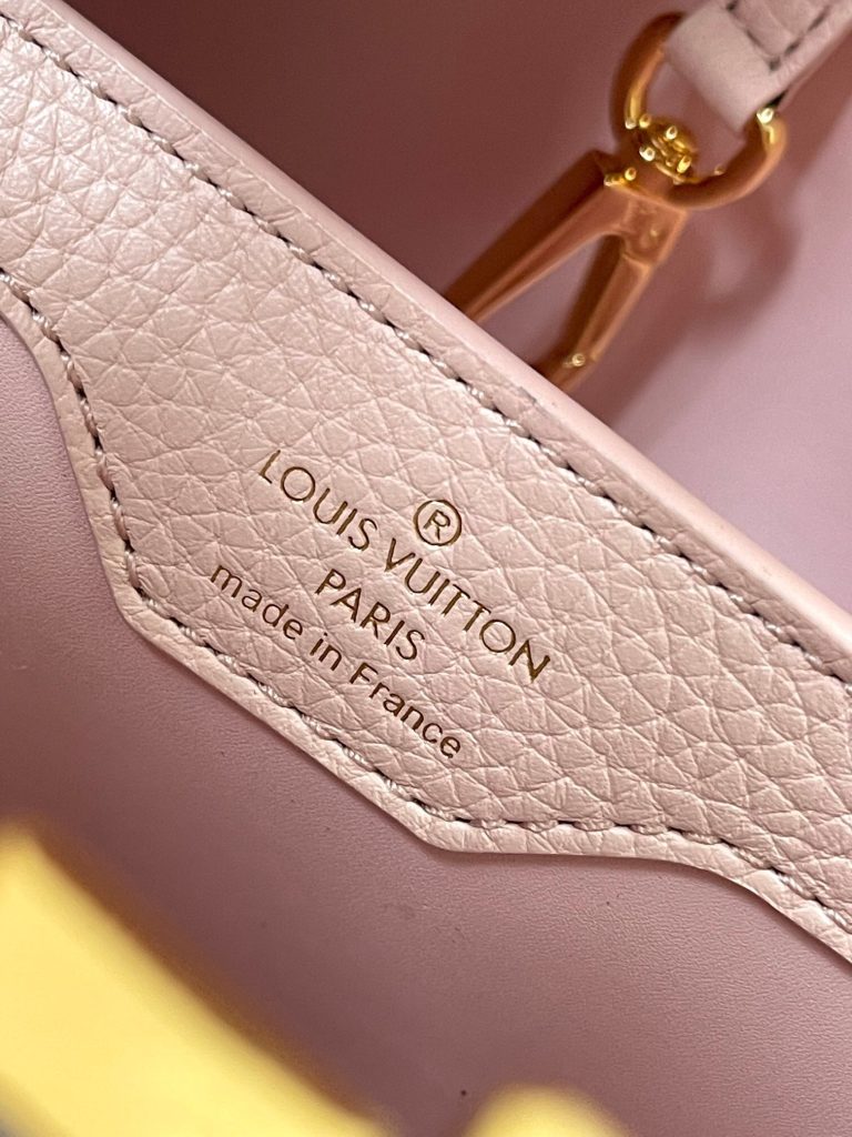 LOUIS VUITTON CAPUCINES Handheld One Shoulder Crossbody Bag Mini Women's Pink