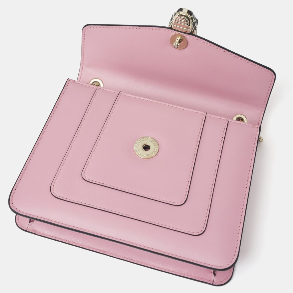 BVLGARI Pink Serpenti Forever Crossbody Bag