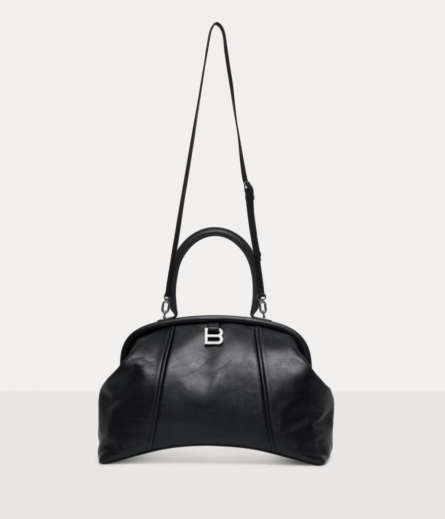 Balenciaga Large Black Editor Handbag