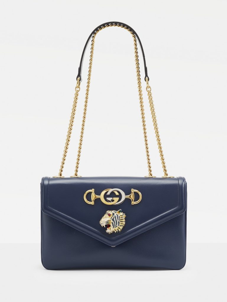 Gucci Medium Blue Rajah Bag