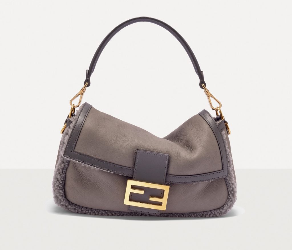 Fendi Baguette Medium Sheepskin Handbag