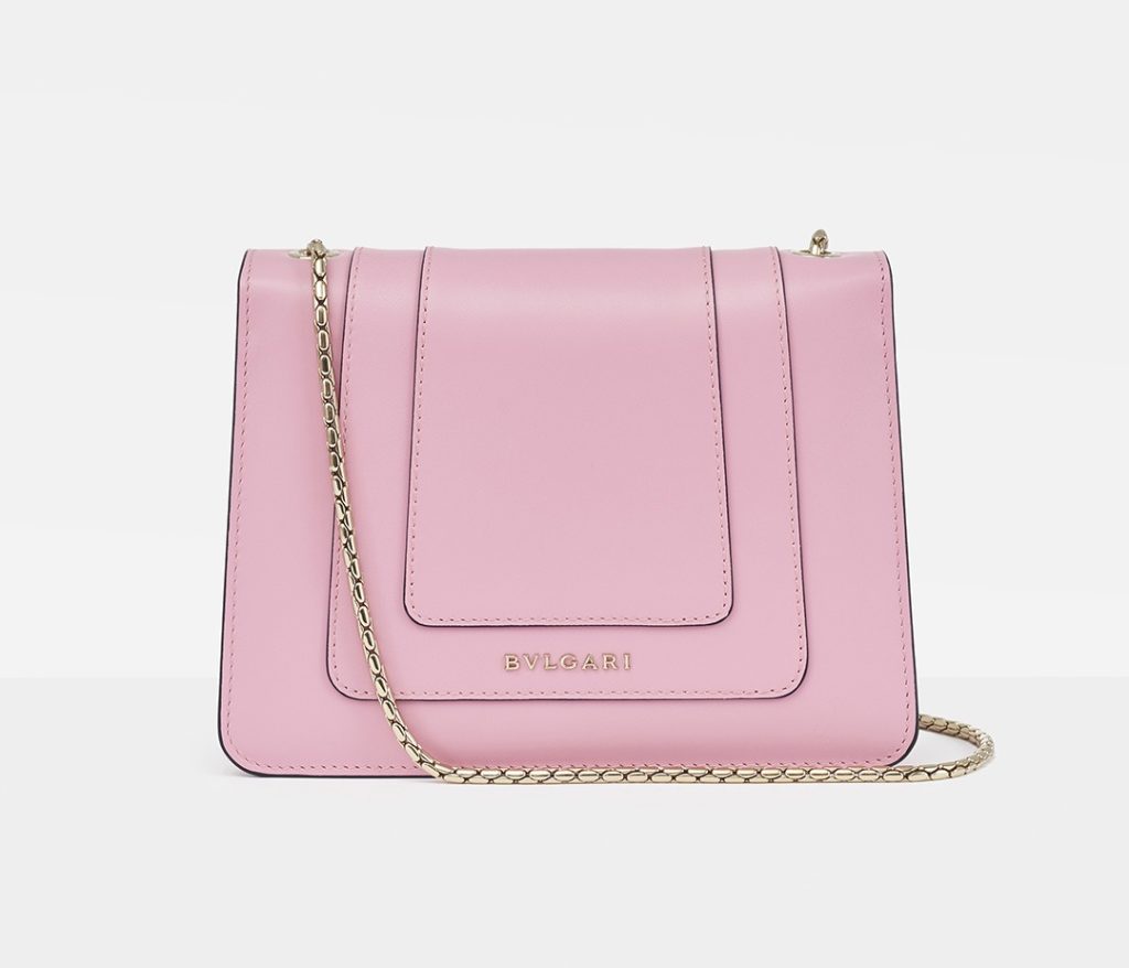 BVLGARI Pink Serpenti Forever Crossbody Bag