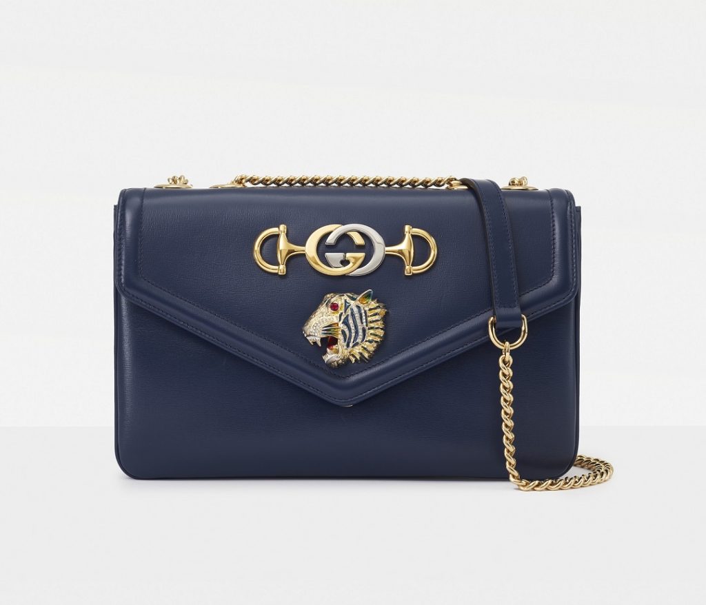 Gucci Medium Blue Rajah Bag