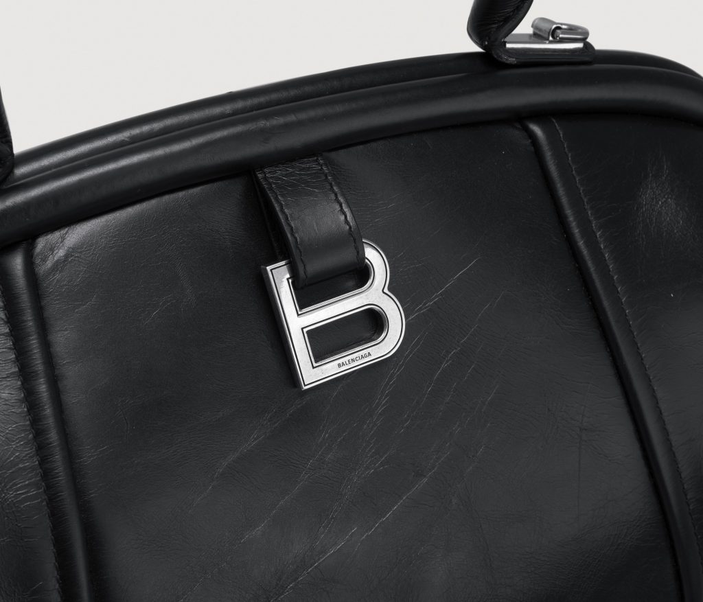 Balenciaga Large Black Editor Handbag