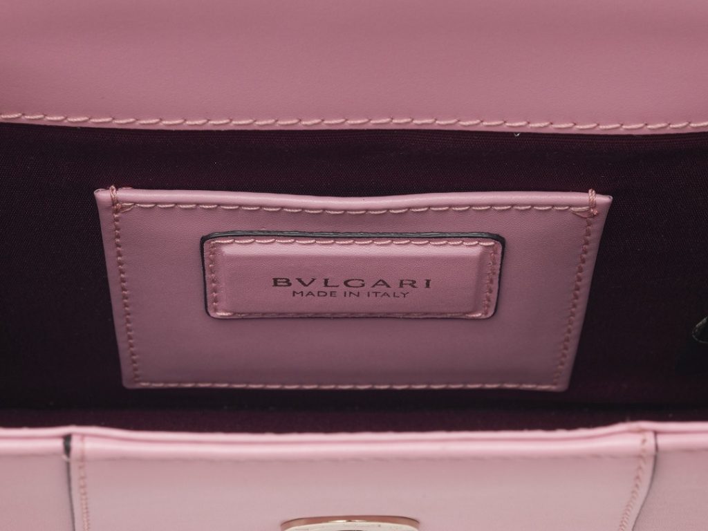 BVLGARI Pink Serpenti Forever Crossbody Bag