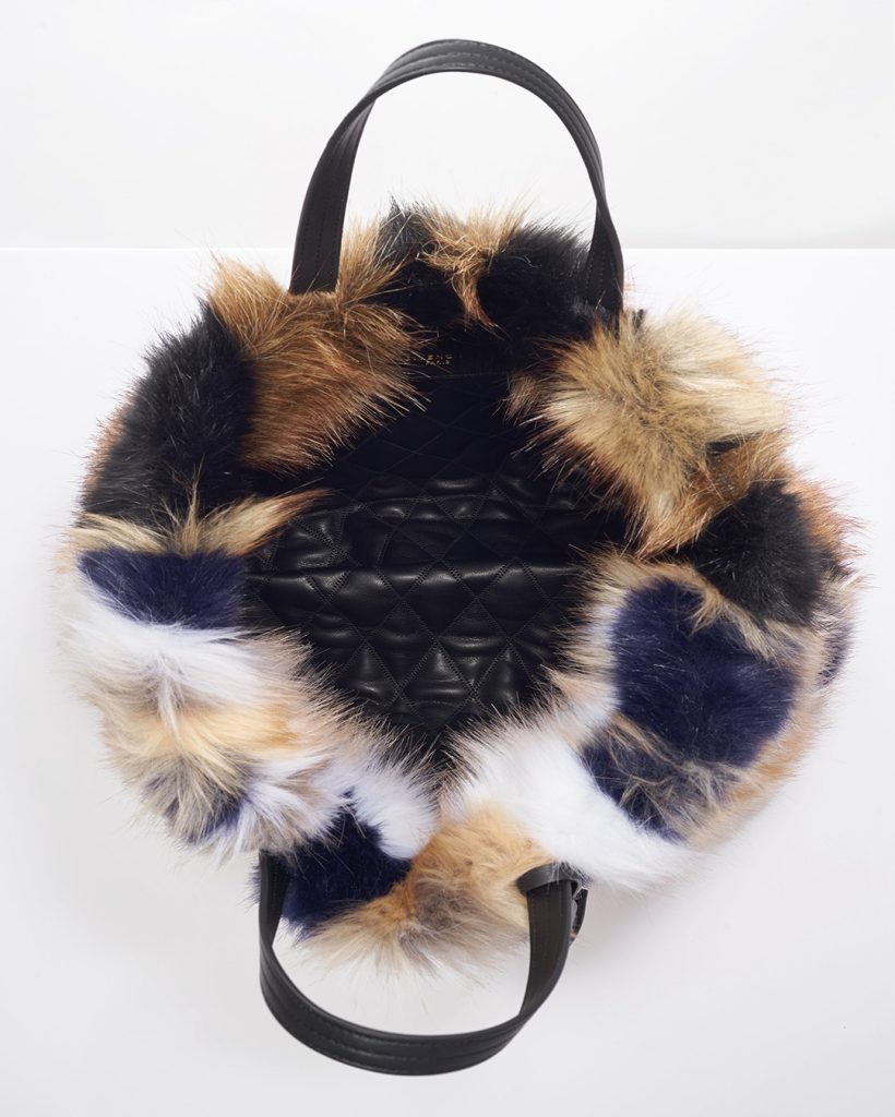 Givenchy fur double-sided tote bag