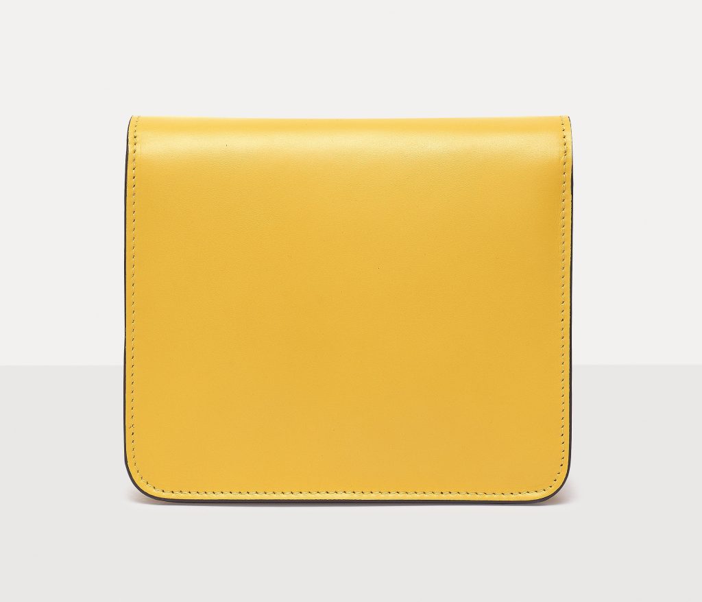 FENDI Yellow FAB Shoulder Bag