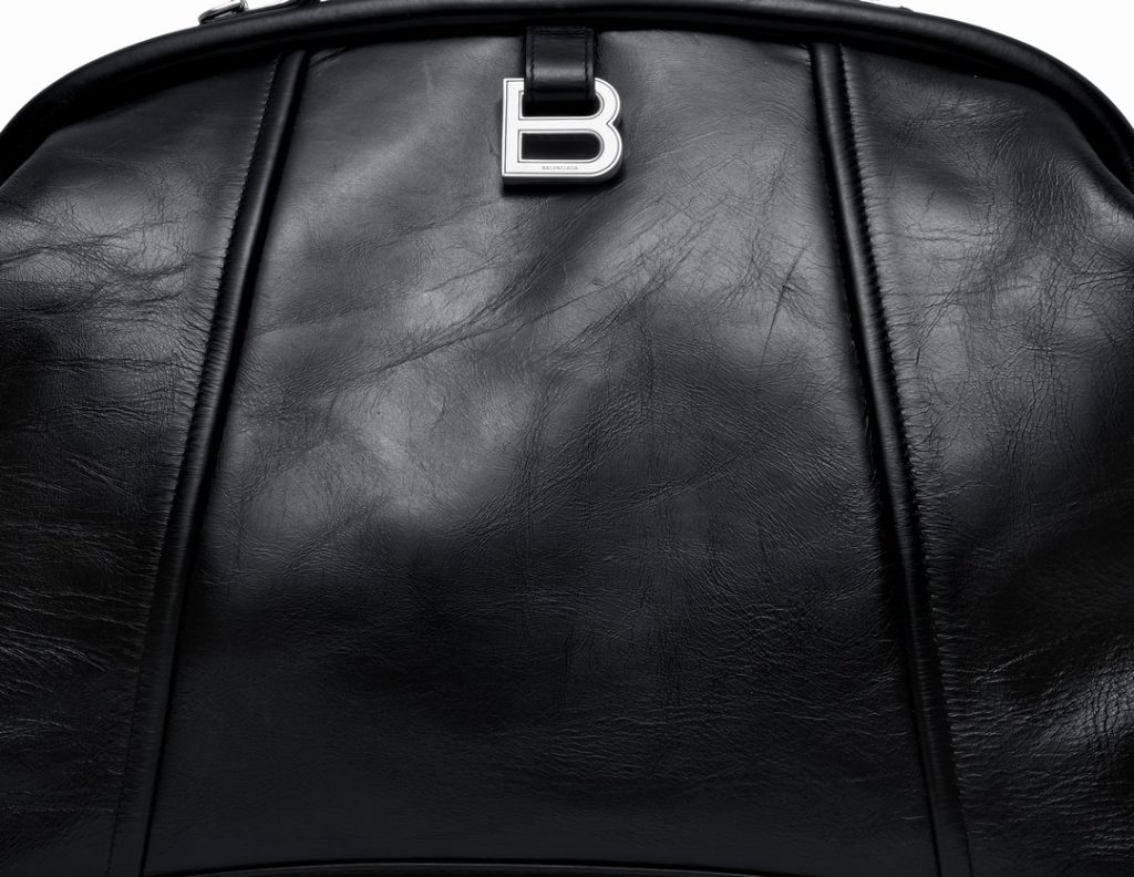 Balenciaga Large Black Editor Handbag