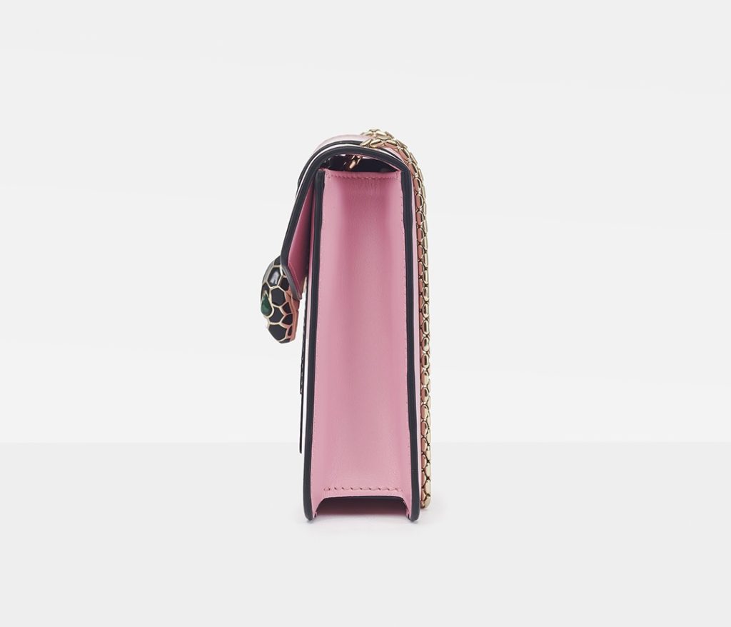 BVLGARI Pink Serpenti Forever Crossbody Bag