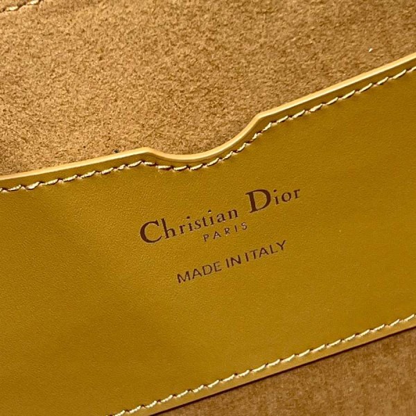 Dior 30 Montaigne Avenue Brown Leather Bag