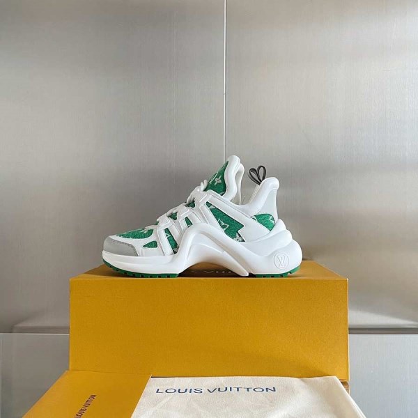 Louis Vuitton green sneaker