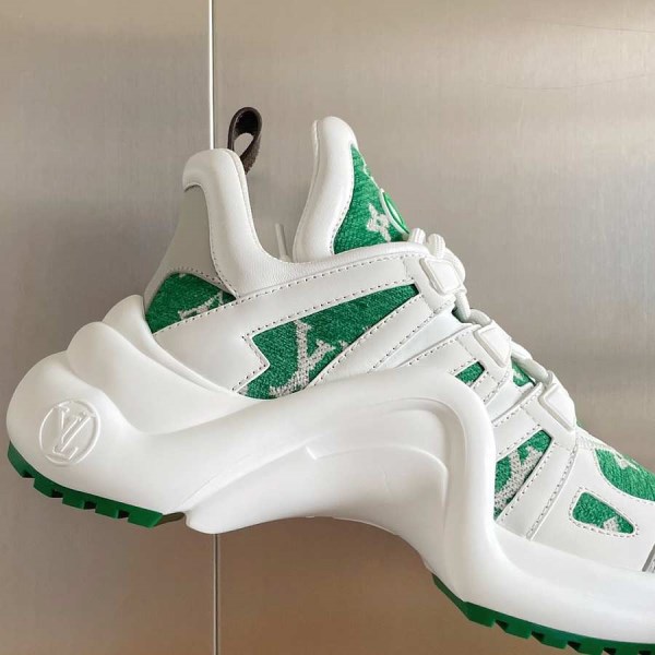 Louis Vuitton green sneaker